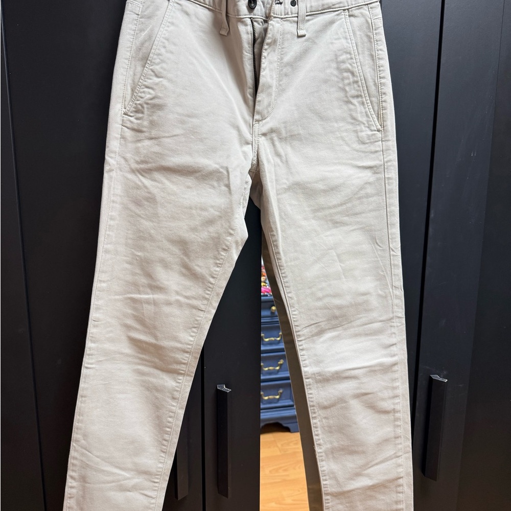 rag & bone Men's Light Tan Chinos